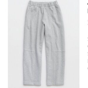Aerie seams right barrel sweatpants